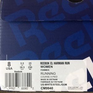 Size 8 Reebok CL Harlan Run women